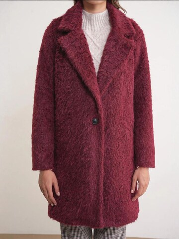 MixRay Between-Seasons Coat in Red