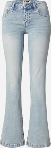 Tally Weijl Džínsy - Modrá: predná strana