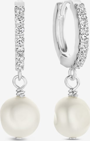 Boucles d'oreilles Parte di Me en argent : devant