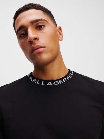 Maglietta di Karl Lagerfeld in nero