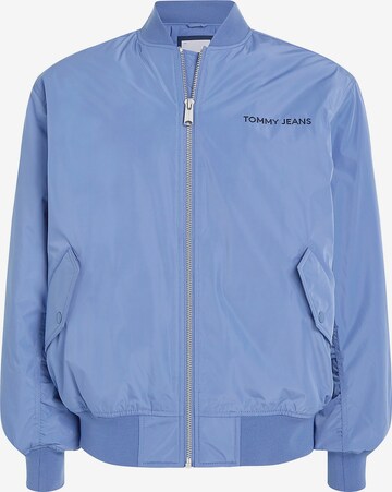 Tommy Jeans Tussenjas 'Classic' in Blauw: voorkant