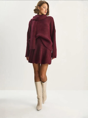 Costume Bianco Lucci en rouge