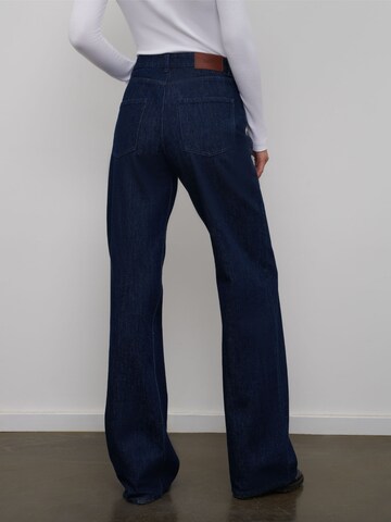 RÆRE by Lorena Rae Wide leg Jeans 'Mara Tall' in Blauw