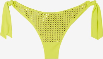 CALZEDONIA Bikini Bottoms in Yellow: front