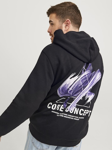 JACK & JONES Sweatshirt in Zwart