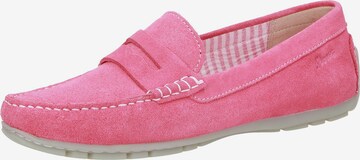 SIOUX Mocassins in Roze: voorkant