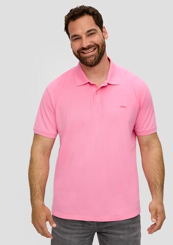 s.Oliver Red Label Big & Tall Shirt in Pink: Vorderseite