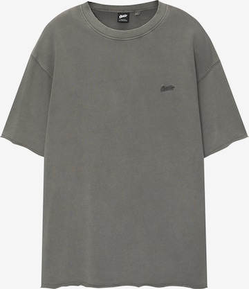 Pull&Bear Shirt in Grey: front