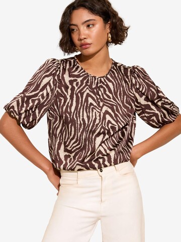 Friends Like These Bluse i brun: forside