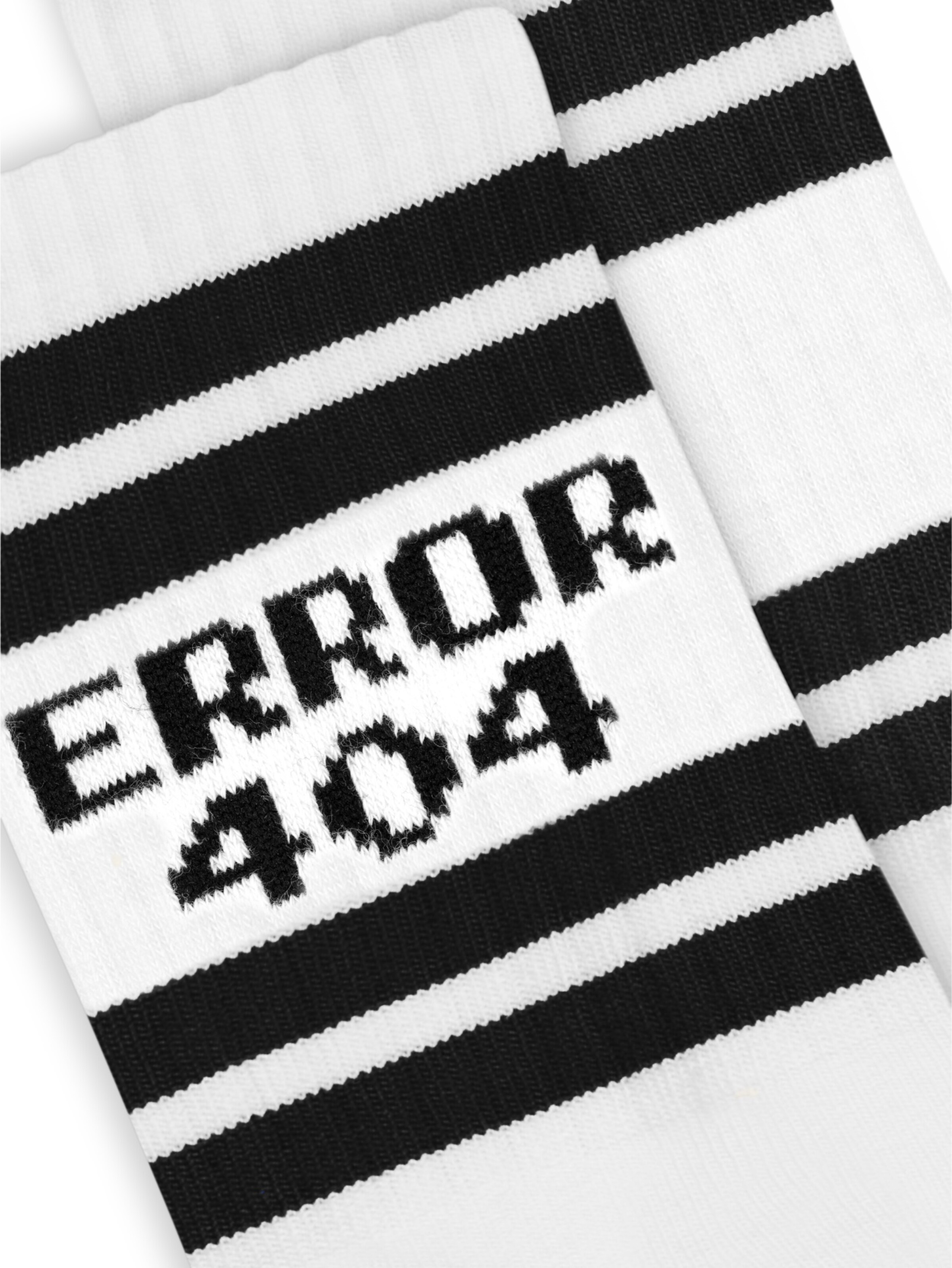 A-dam Socken 'ERROR ' in Weiß