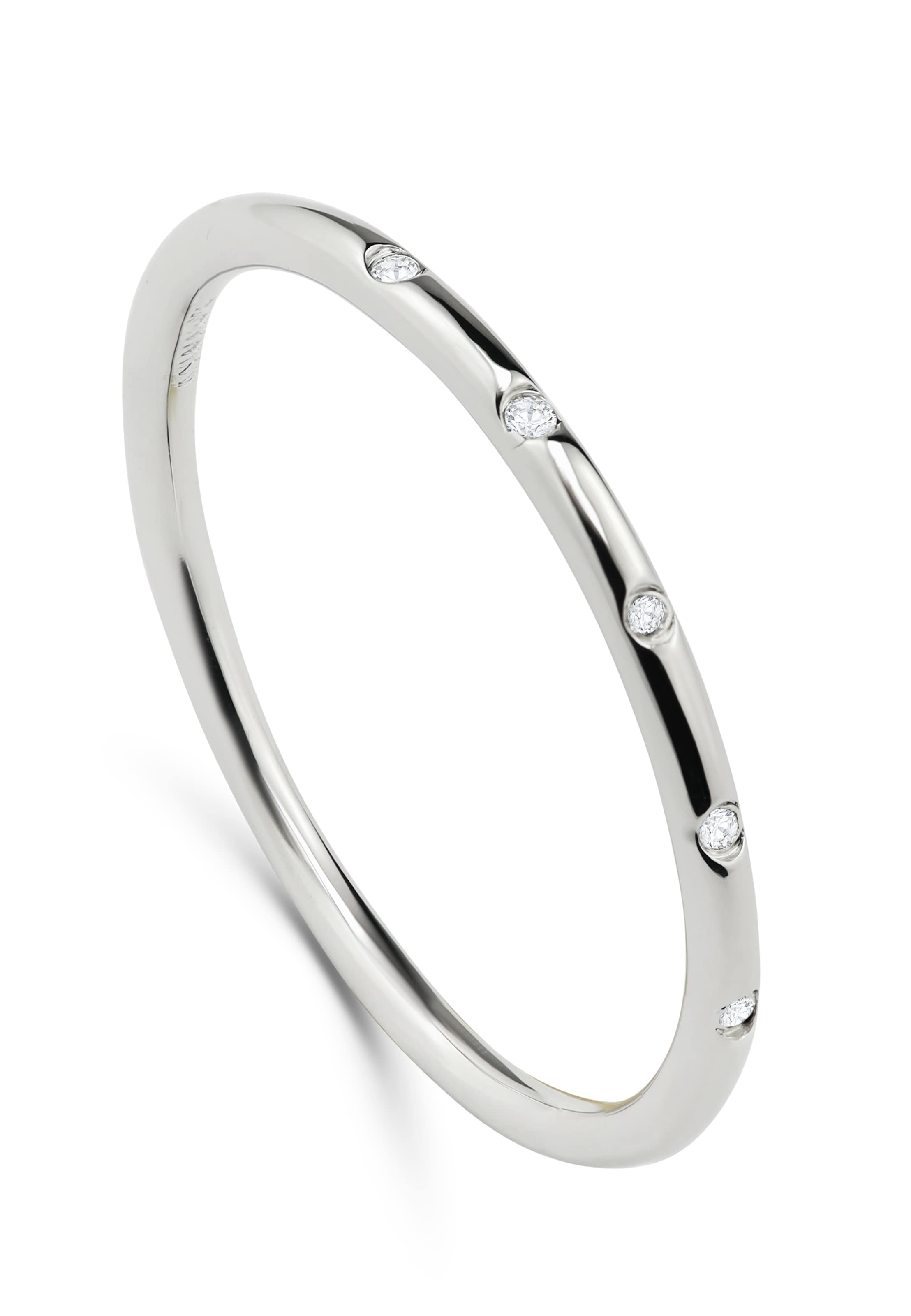 Nana Kay Ring 'Delicate Touch' in Silver: front