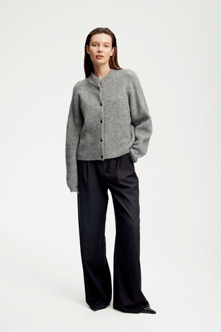 Gestuz Knit cardigan 'AlphaGZ' in Grey
