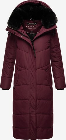 Manteau d’hiver 'Hingucker XIV' NAVAHOO en rouge : devant