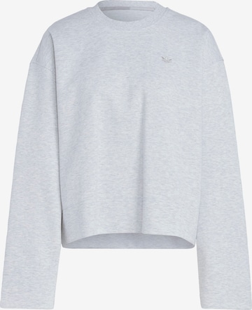 ADIDAS ORIGINALS Sweatshirt 'Premium Essentials' in Grijs: voorkant