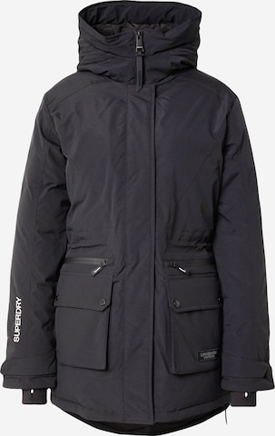Parka invernale 'City' di Superdry & Co in nero: frontale