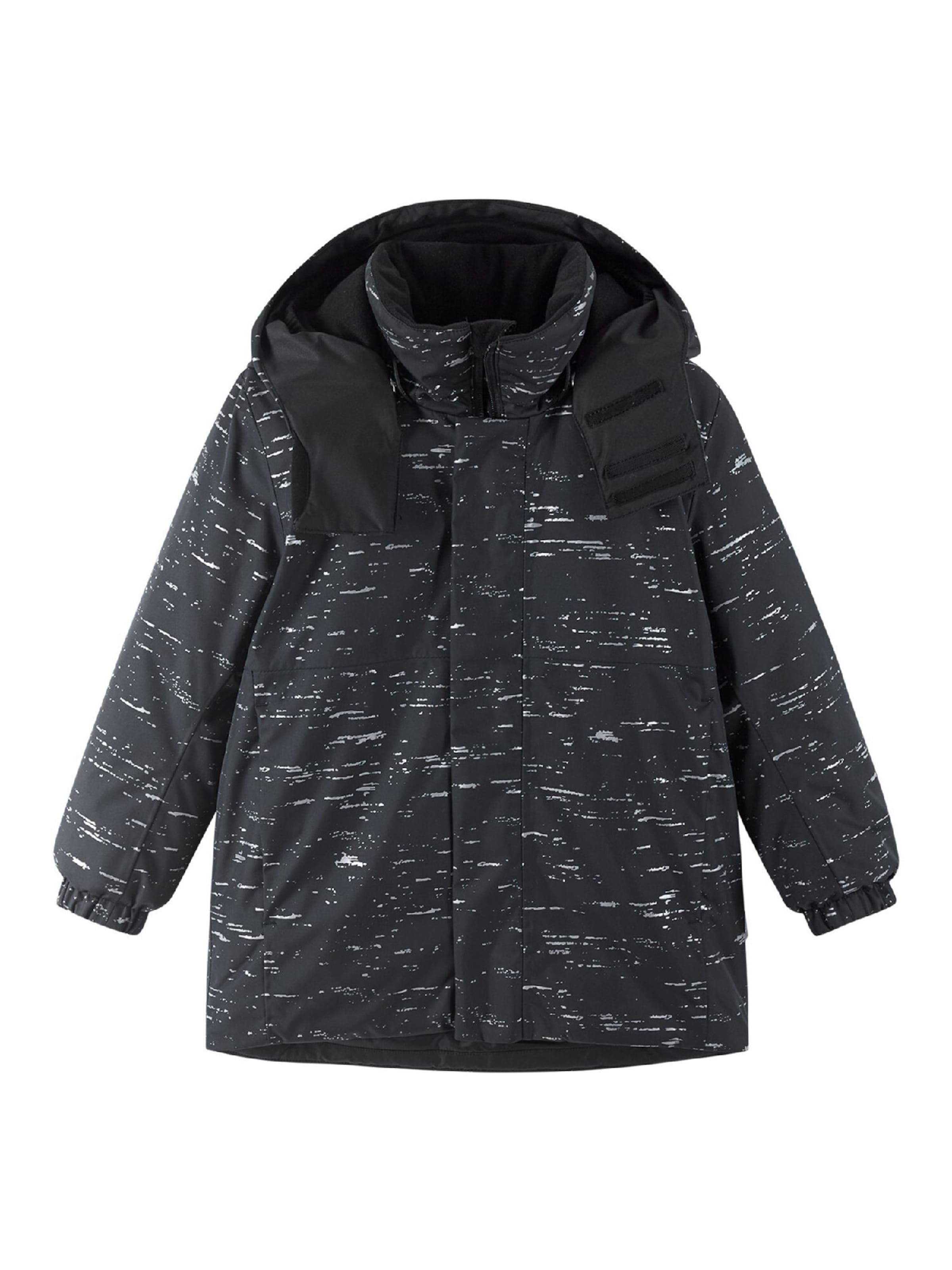 Veste d’hiver 'Hohde' Reima en noir : devant