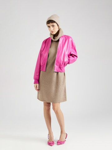Robes en maille BRAVE SOUL en marron