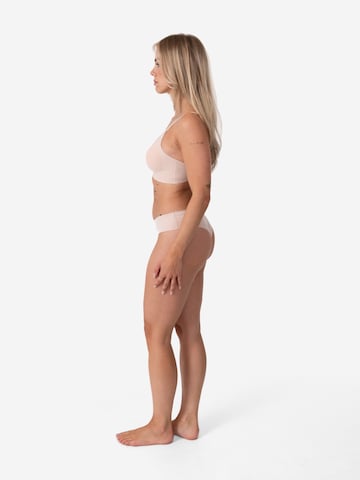 SNOCKS Microfiber Seamless Hipster in Beige