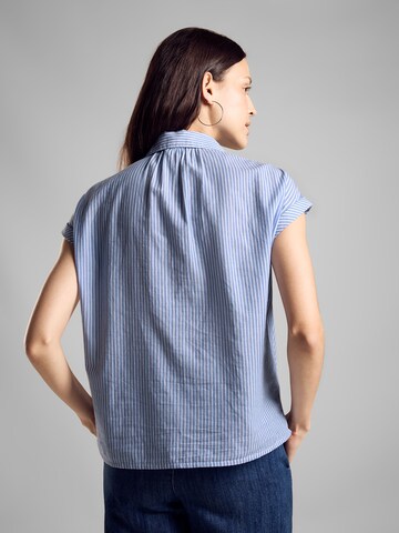 STREET ONE Bluse in Blau