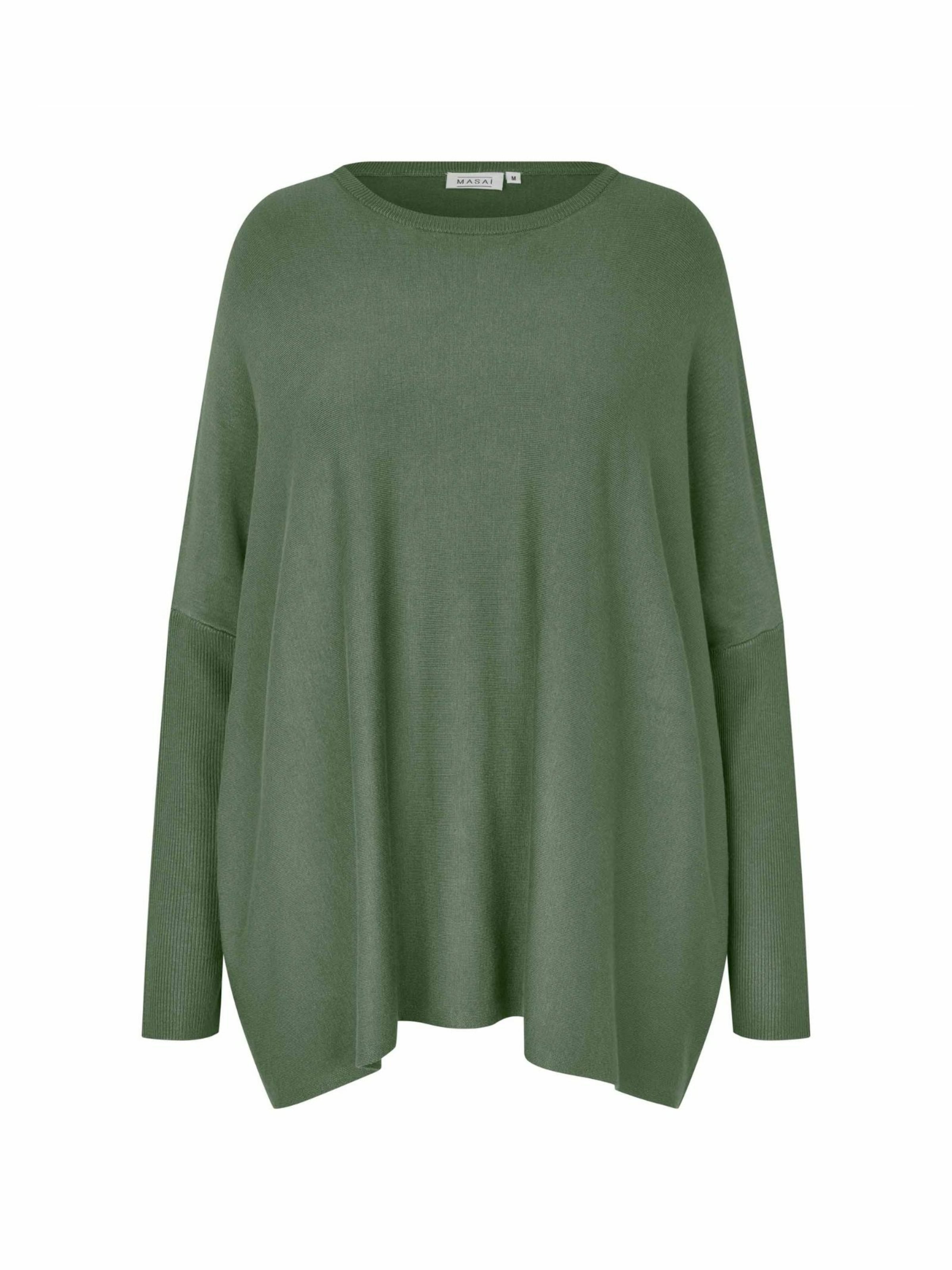 Masai Pullover 'Fanasi' i grøn: forside