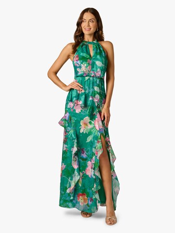 Adrianna Papell Dress 'Printed Mermaid Dress' in Green: front
