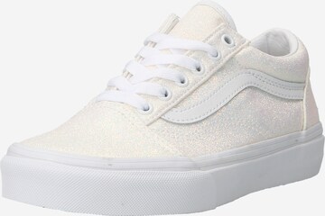 Baskets 'Old Skool' VANS en blanc : devant