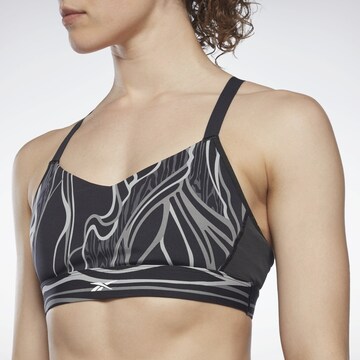 Reebok Bustier Sport bh in Zwart