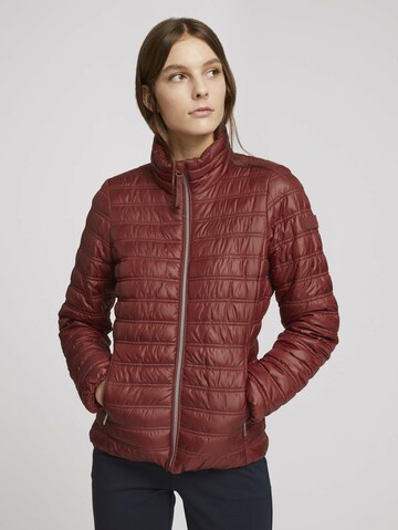 TOM TAILOR Between-Season Jacket in Red: front