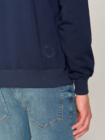 GREENBOMB Sweatshirt 'Bike Jack Simple' in Blauw