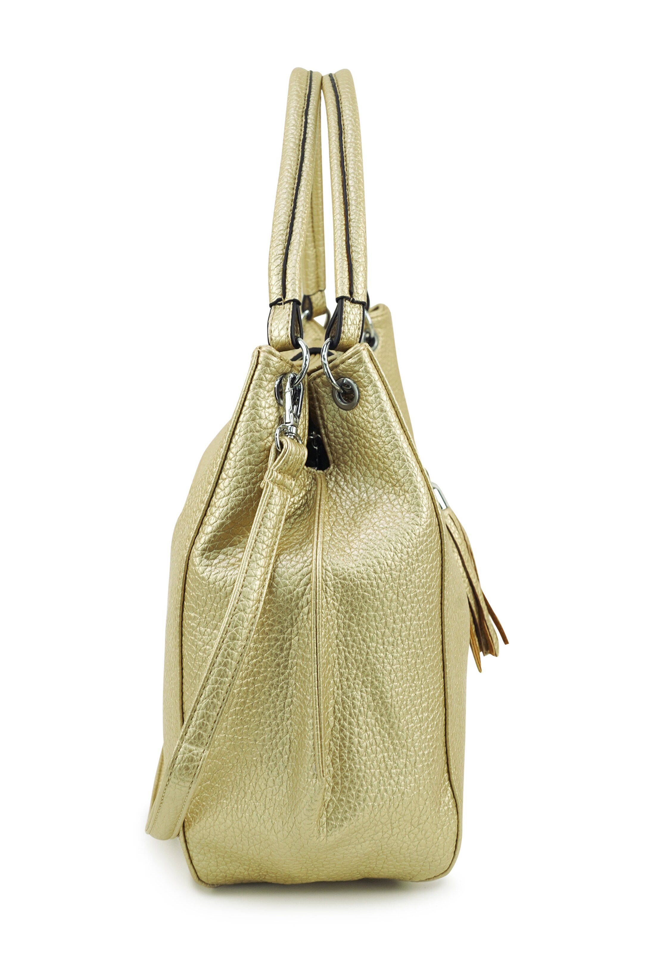 HARPA Shoulder Bag 'UZAY' in Gold