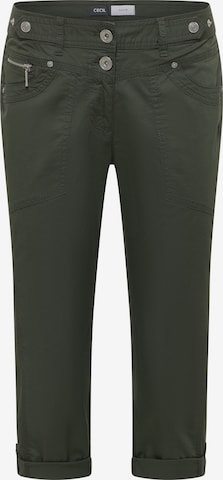 CECIL - regular Pantalón 'New York' en verde: frente