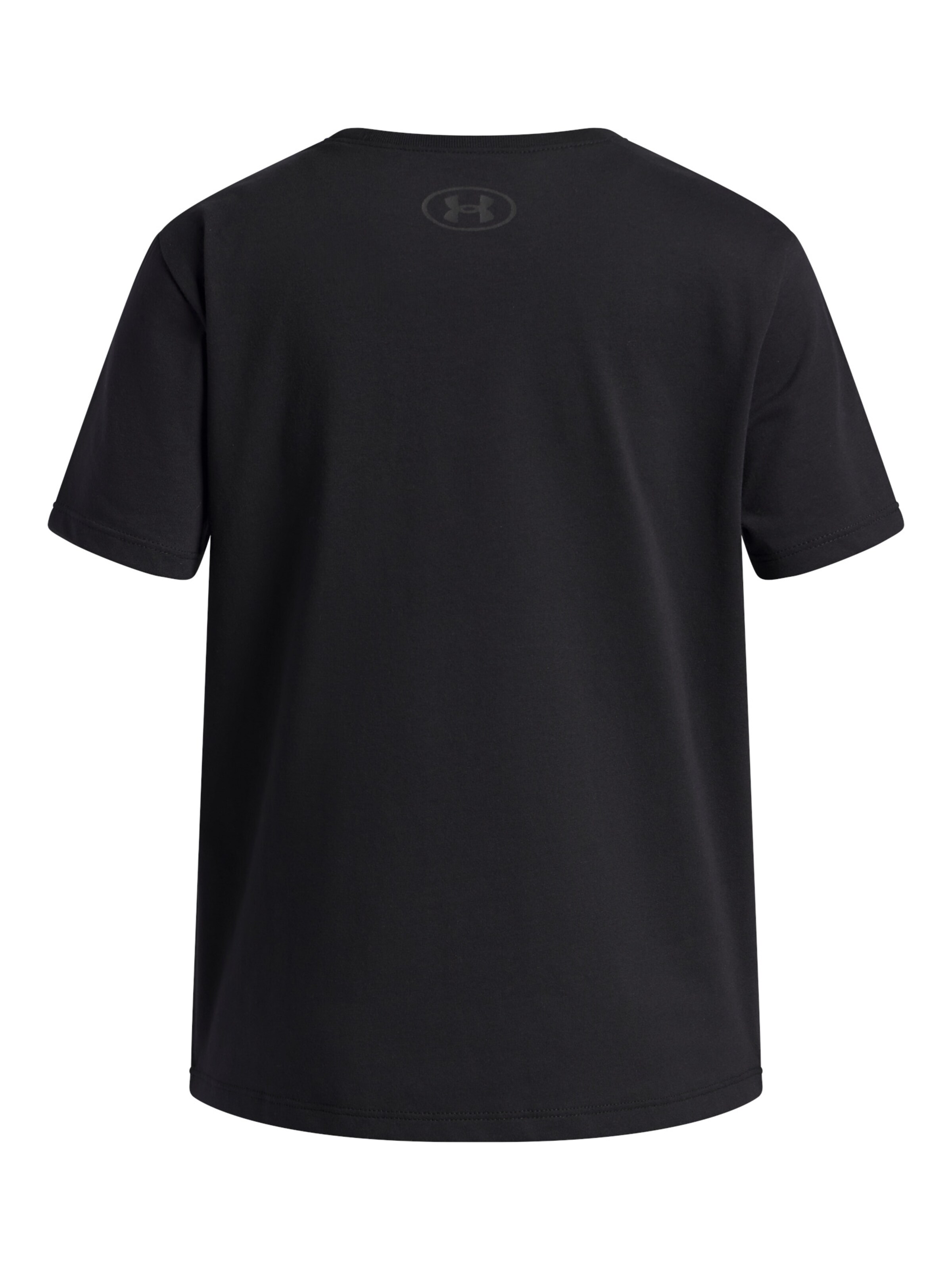 UNDER ARMOUR Shirt 'Rival Shimmer' in Zwart