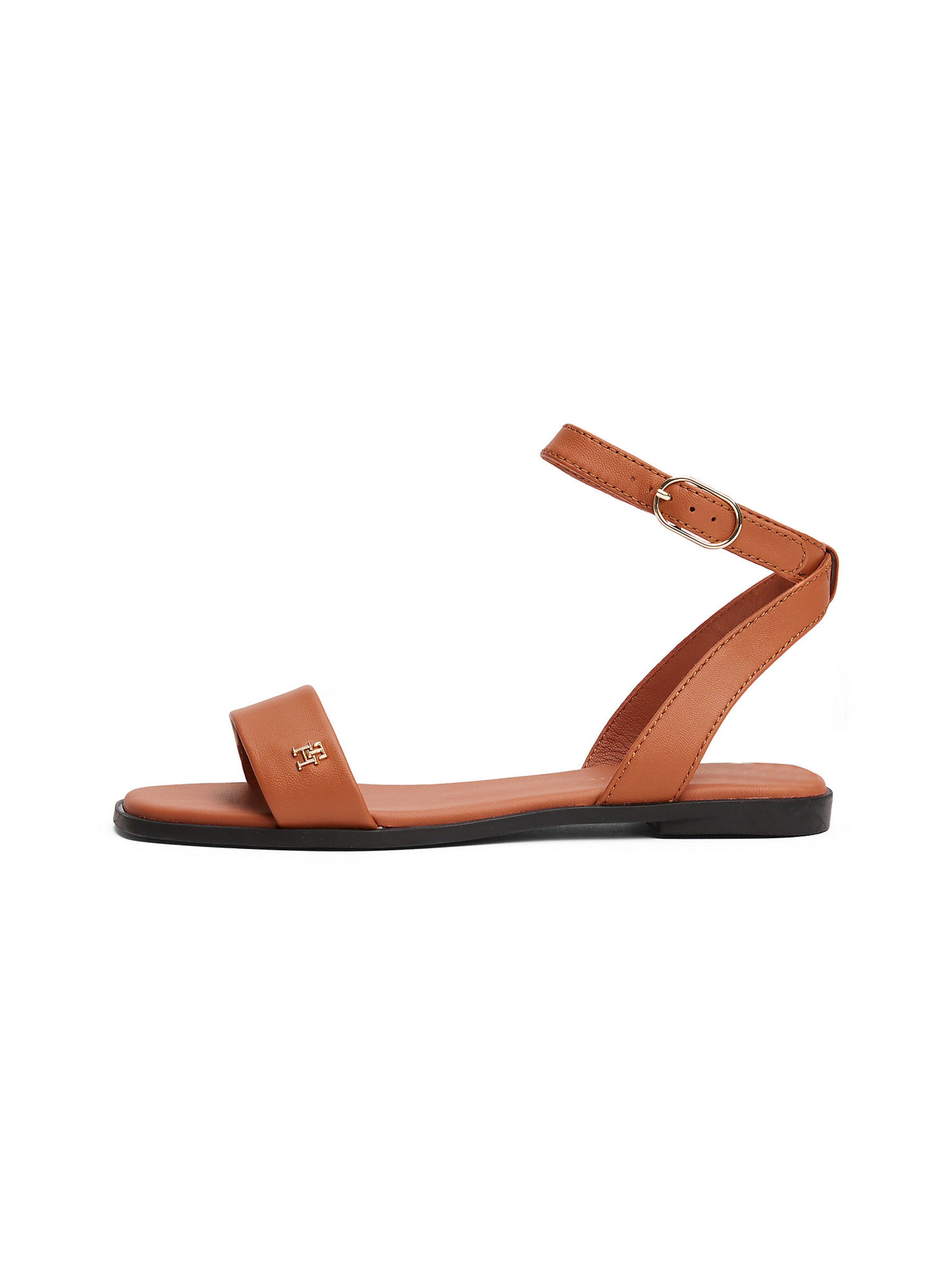 TOMMY HILFIGER Sandale in Braun: Vorderseite