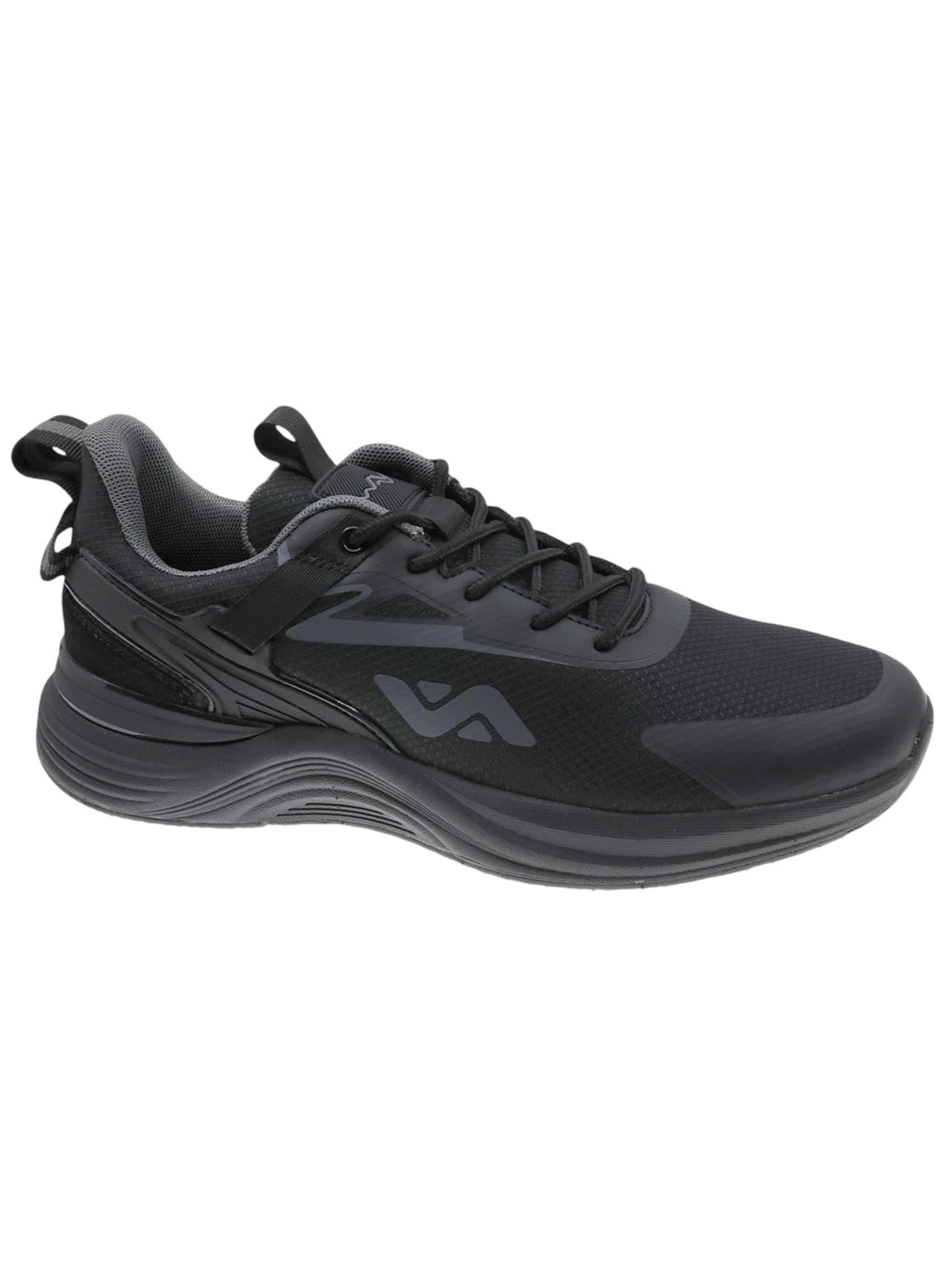 Baskets basses 'Casual' Beppi en noir : devant