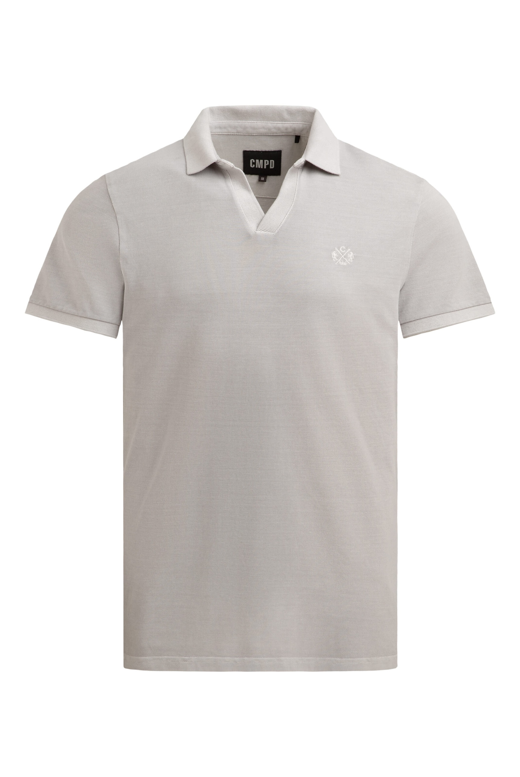 CAMP DAVID Shirt in Grey: front