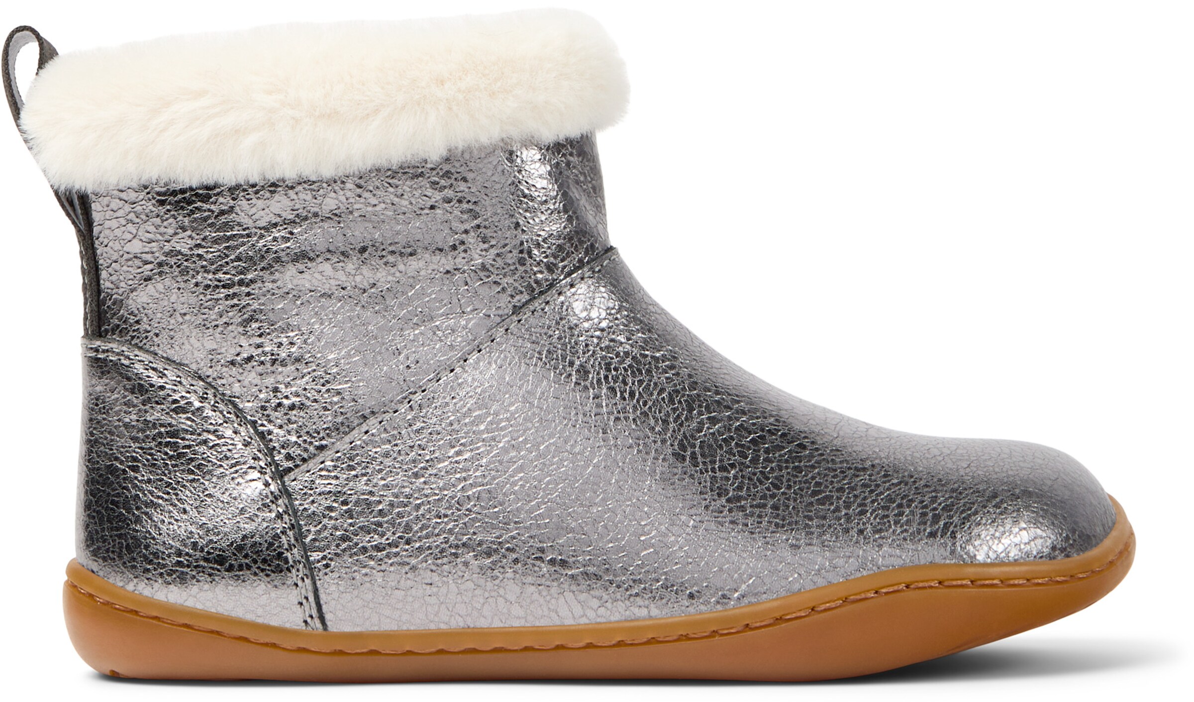 CAMPER Snowboots in Grau: Vorderseite