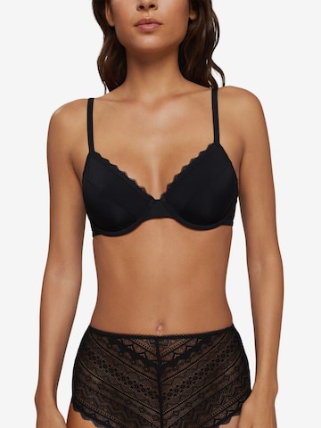 ESPRIT T-shirt Bra in Black: front