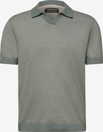 Street One MEN Pullover in Grün: Vorderseite