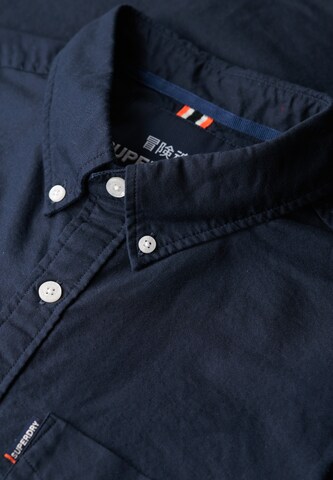 Coupe regular Chemise Superdry en bleu