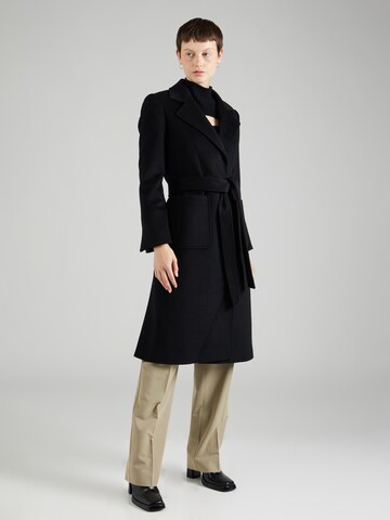 MAX&Co. Between-Seasons Coat 'RUNAWAY' in Black: front