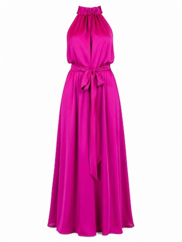 GRAZIA STORE Společenské šaty 'Olga' – pink: přední strana
