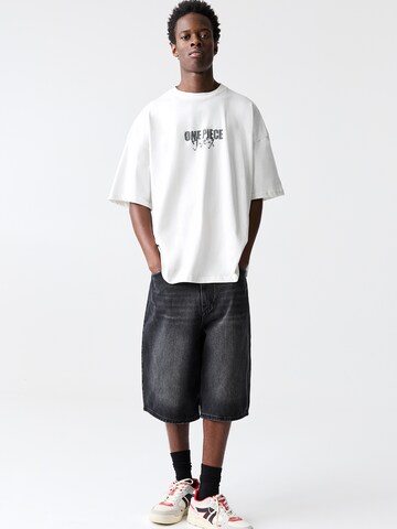 Pull&Bear T-Shirt in Weiß