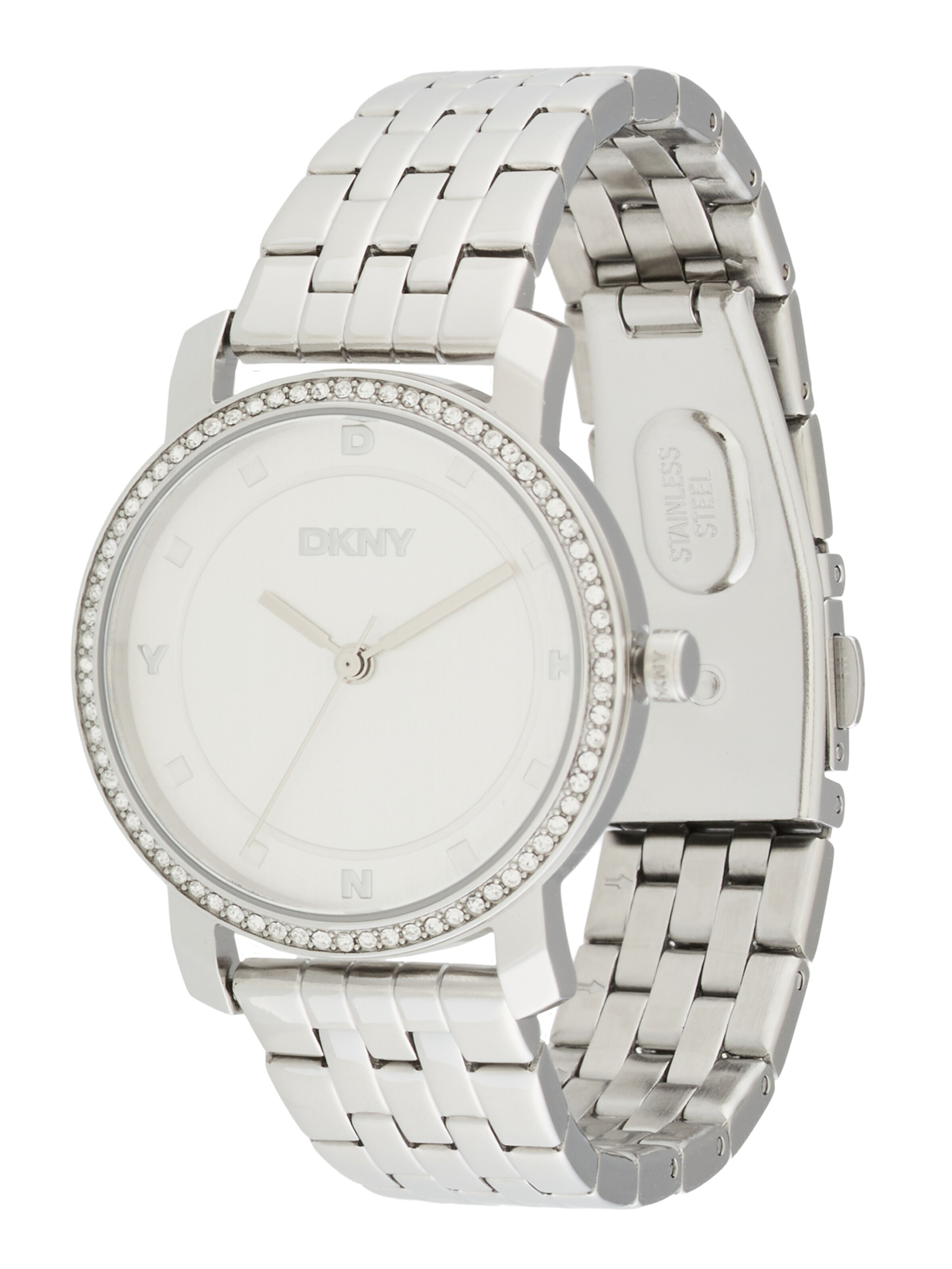 DKNY Analoginen kello värissä hopea: etupuoli