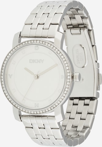 sudrabs DKNY Analogais pulkstenis: no priekšpuses