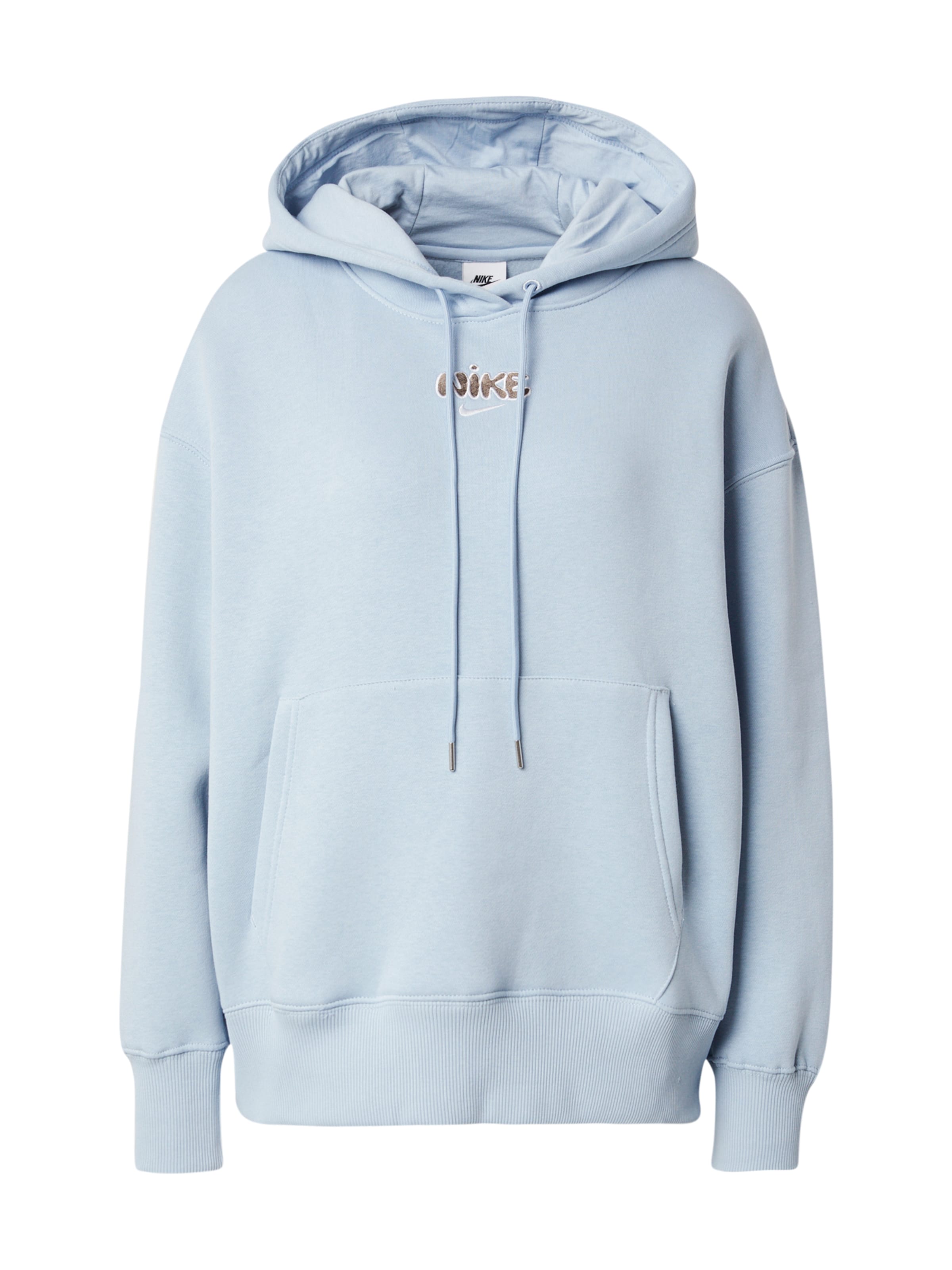 mėlyna Nike Sportswear Megztinis be užsegimo 'PHNX FLC': priekis