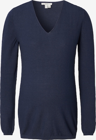 Esprit Maternity Sweater in Blue: front