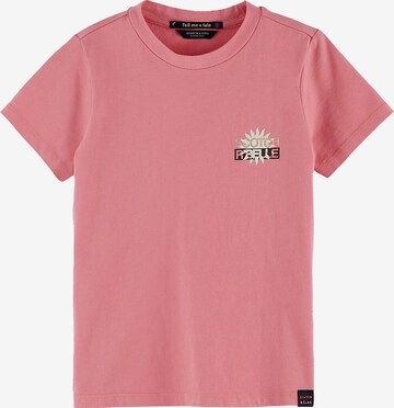SCOTCH & SODA T-Shirt in Pink: front