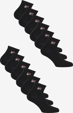 FILA Socken in Schwarz: Vorderseite