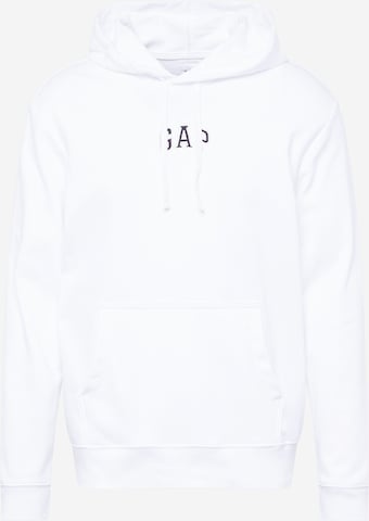 GAP Sweatshirt in Weiß: predná strana