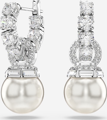 SwarovskiNaušnice 'Matrix' - srebro boja: prednji dio